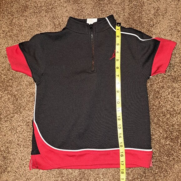 Nike Air Jordan Jumpman short-sleeve 1/4 zip shirt. - Picture 7 of 7